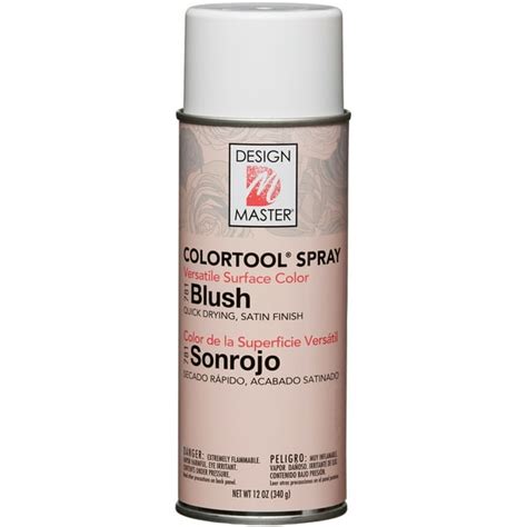 Design Master Colortool Spray Paint 12oz Blush Walmartca