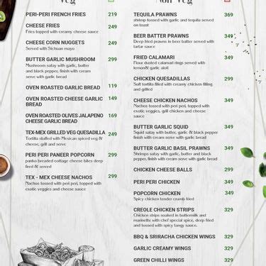 Menu Of Wtf Way To Fly Resto Pub Pondicherry