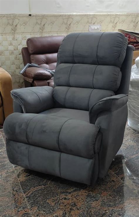 Velvet Vlf Rc Motorized Recliner In Cream Colour At Rs Piece