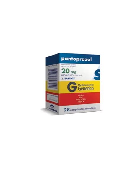 Pantoprazol 20mg 28com Sandoz Riomed Distribuição