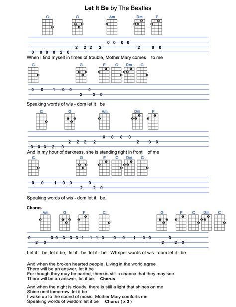 Let It Be Fingerpicking Pattern Whilst America Had Elvis We Brits Had