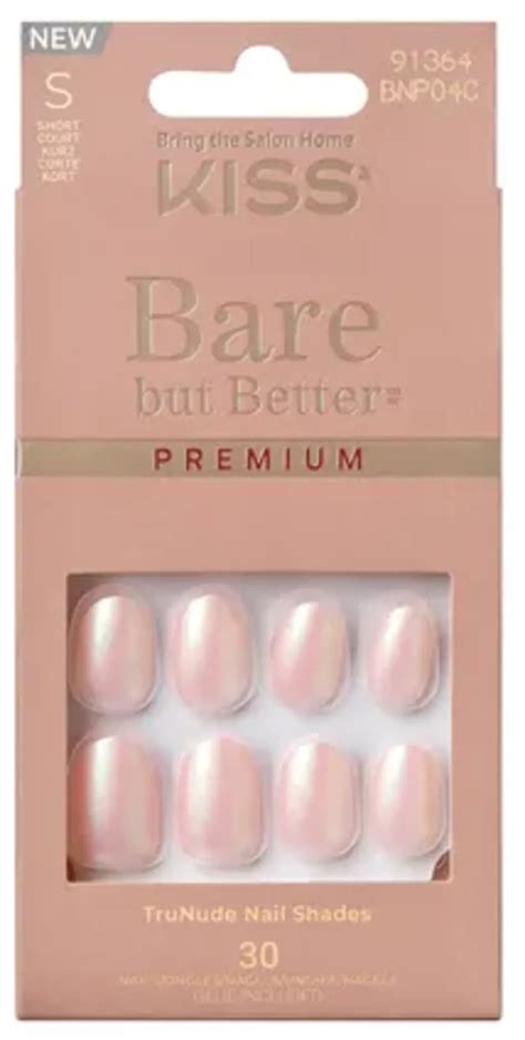 Kiss Premium Bare But Better Nails Better Mocha Oh Feliz Tienda