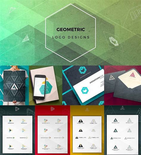 Geometric Logo Designs | Free download