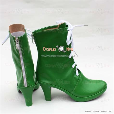 Sailor Moon Kino Makoto Sailor Jupiter Green Cosplay Shoes