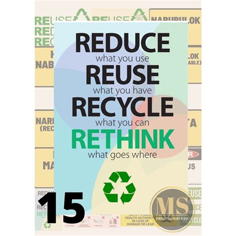 Nabubulok Di Nabubulok Reduce Reuse Recycle Biodegradable Signage