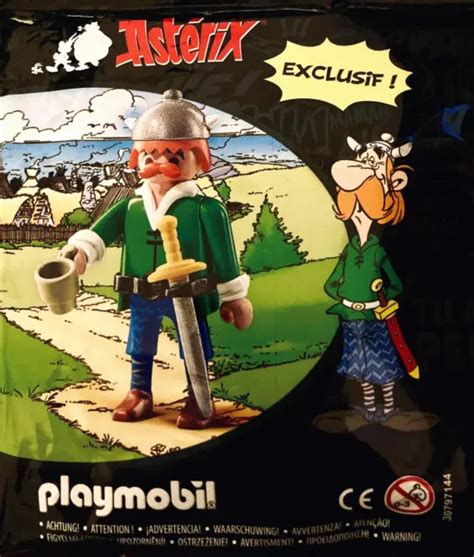 PLAYMOBIL COLLECTOR Astérix Jolitorax Anticlimax Teefax Exclu