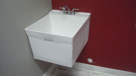 Wall Mount Utility Sink Youtube