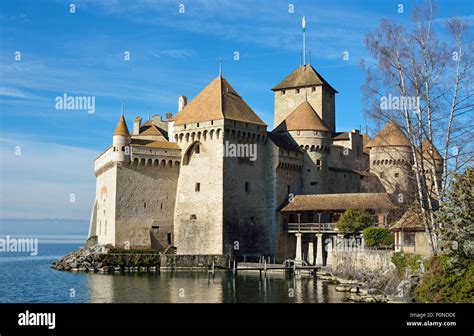 Chateau de chillon, winter hi-res stock photography and images - Alamy