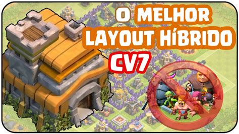 Melhor Layout H Brido Farm Push Para Cv Best H Brid Layout Clash