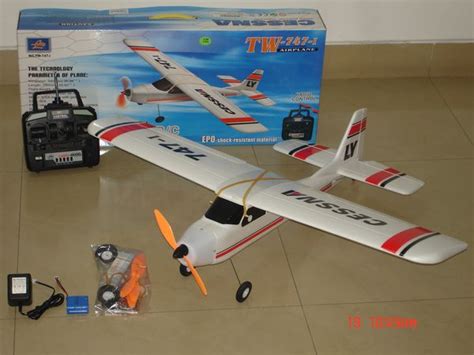 Aeromodelo Aviao Controle Remoto Eletrico Cessna Tw Products