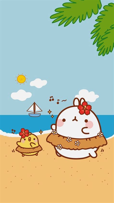 Ley Worldkawaii Para Tu Celular Molang Molang Kawaii Ipod Hd Phone