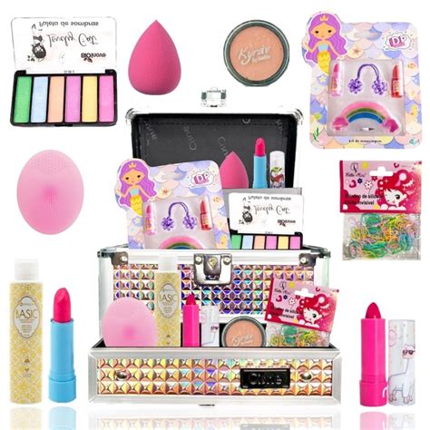 Maleta Kit De Maquiagem Completa Infantil Rubys