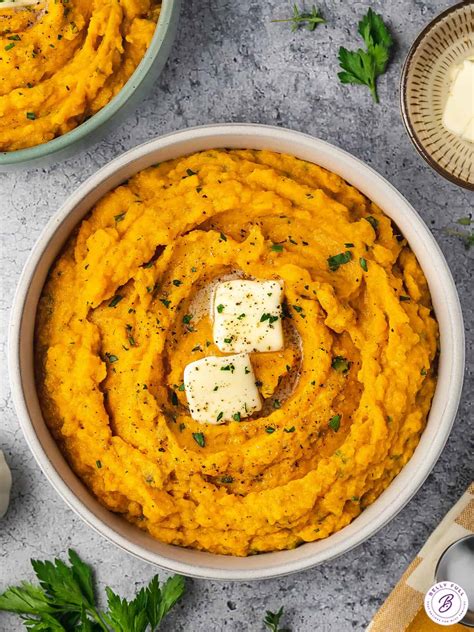 Savory Mashed Sweet Potatoes Belly Full