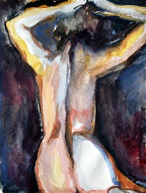 Female Figure Painting By Mindy Newman Fine Art America