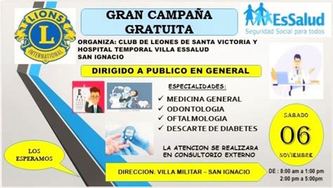 Municipalidad Promueve Campa A Medica Gratuita Para Asegurados Y No