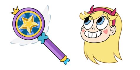 Star Vs The Forces Of Evil Star Butterfly Cursor Custom Cursor