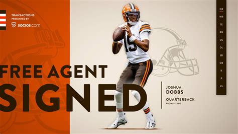 Browns sign QB Josh Dobbs