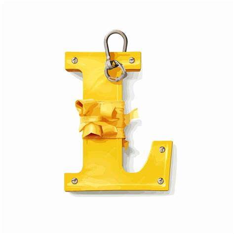 yellow ripped paper tag  latin letter  clip premium ai generated