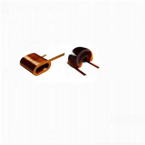 Big Flat Wire Helical Enameled Copper Air Customized Turns Winding Flat