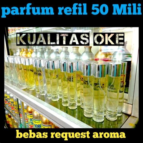 Jual Inspired Parfum Refill Ml Dan Ml Bibit Super Kualitas Premium