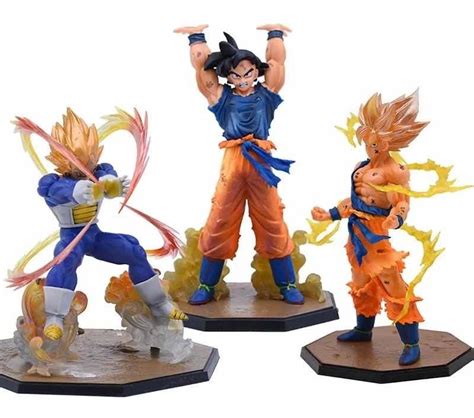 Bonecos Dragon Ball Z Gt Goku Vejeta Saiyajin Actionfigure Mercado