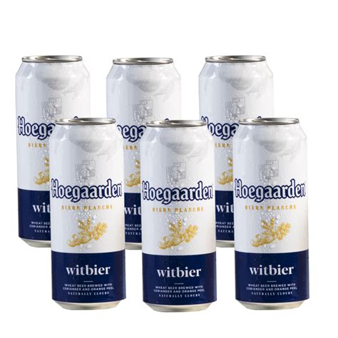 Hoegaarden White Beer 500ml Can X 6 Lazada PH