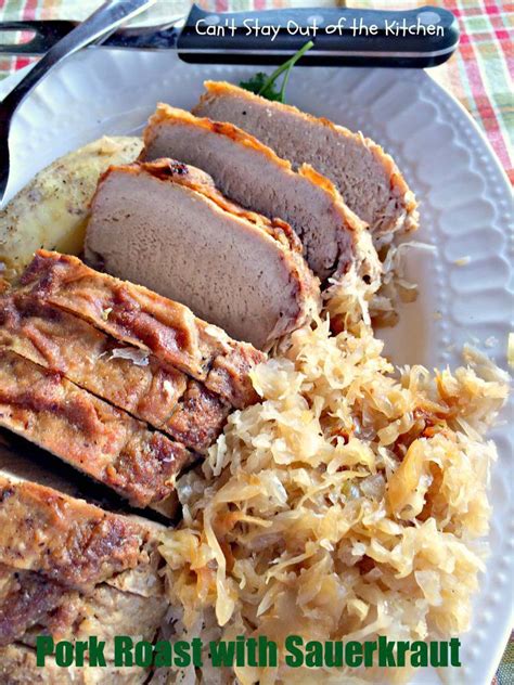 Pork Roast With Sauerkraut Can T Stay Out Of The Kitchen