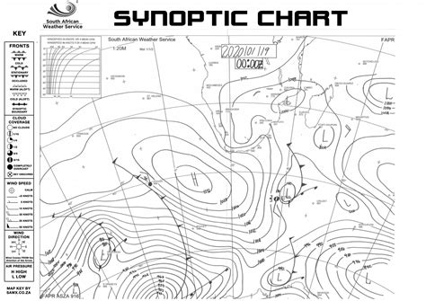 Synoptic Weather Map South Africa - United States Map