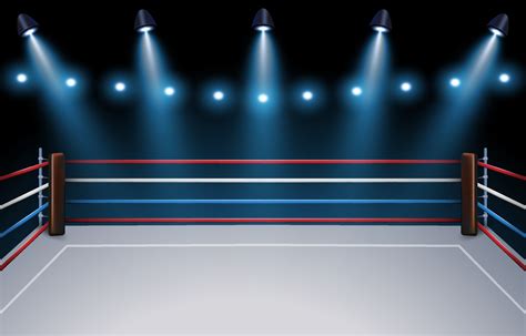 Empty Boxing Ring Vector Art Icons And Graphics For Free Download