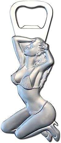 Amazon D Nude Girl Bottle Opener Solid Steel Double Sided Brush Finish Beer Bar Brewania