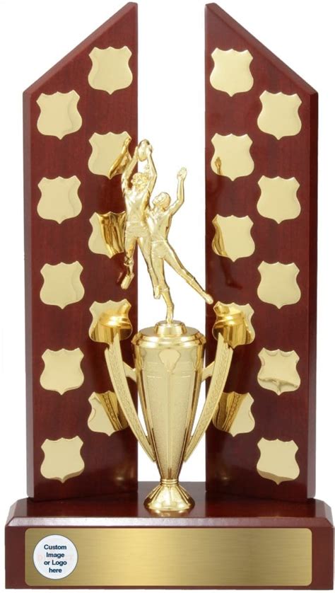 Double Wing Perpetual Trophy Direct Trophies And Awards