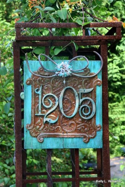 Items similar to Wooden Sign - House Numbers - Gorgeous, Unique ...