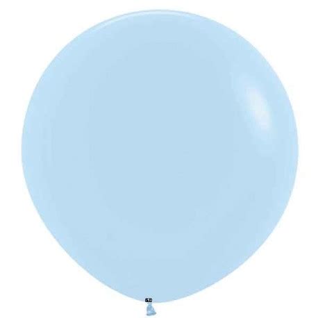 Globos de Látex de 18 45Cm Pastel Mate Azul globodeco es