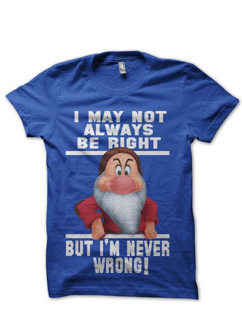 Grumpy Disney T Shirt Swag Shirts