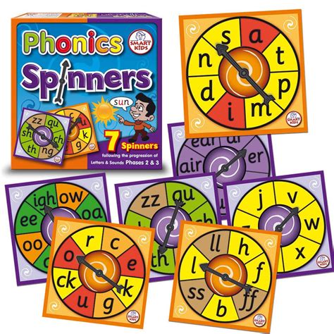 Phase 2 And 3 Phonics Spinners Smart Kids Australia