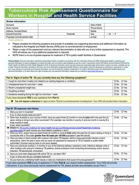 Tuberculosis Queensland Complete With Ease Airslate Signnow