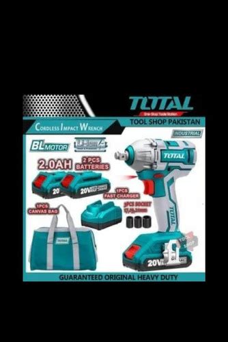 Llave De Impacto Total Inalam 1 2 20v 2 0bat Cd Tiwli2001 Cuotas Sin