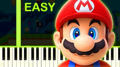 Super Mario Run Theme Easy Piano Tutorial Youtube