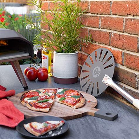 Chef Pomodoro Pelle Pizza Tournante En Aluminium De Cm Avec