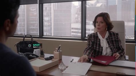 Givenchy Handbag In Black Leather Of Margaret Marcia Gay Harden As Seen In So Help Me Todd