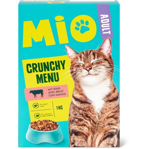 Mio croquettes pour chat bœuf Migros