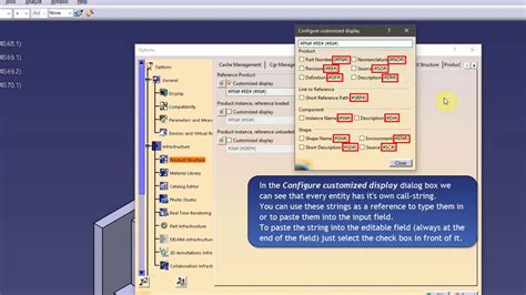 Tips And Tricks Catia V5 Personalization Spec Tree Component Designation Youtube