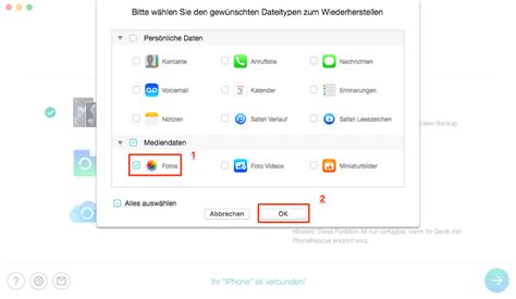 Ohne Backup iPhone endgültig gelöschte Fotos wiederherstellen