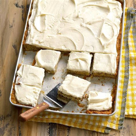 Frosted Banana Bars Recipe Taste Of Home