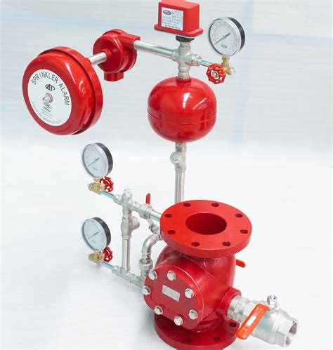 Fire Fighting System Fm Approved Wet Alarm Check Valve Flanged Type Fire Sprinkler System And