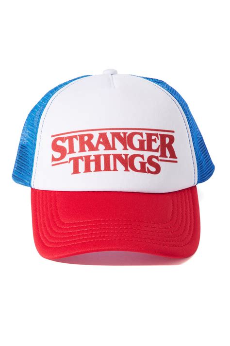 Stranger Things Trucker Hat - Multi Color | Fashion Nova, Mens ...