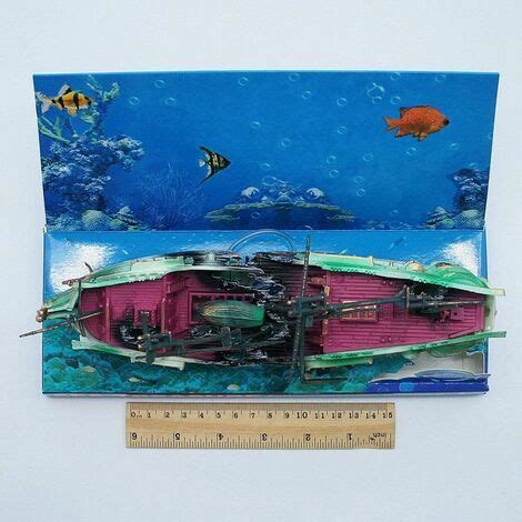 Schiffswrack Aquarium Ornament Aquarium Dekoration Piratenschiff