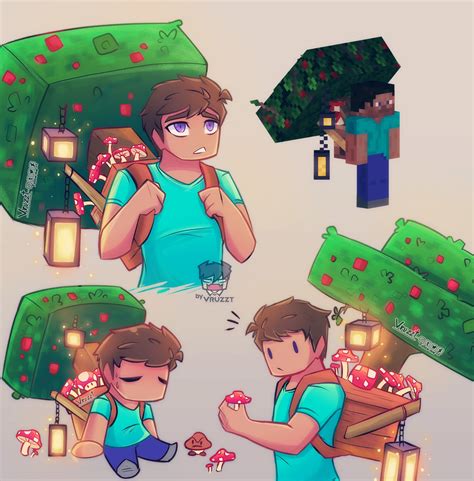 Minecraft Steve Treeeeeeenoadshiov By Vruzzt On Deviantart