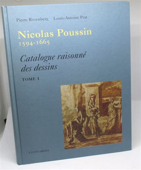 Nicolas Poussin Catalogue Raisonn Des Dessins Par Rosenberg