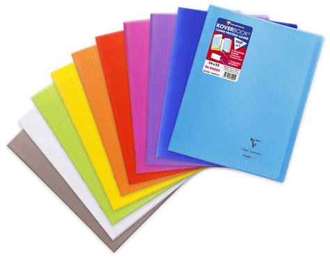 Clairefontaine Koverbook Cahier Polypro X Cm Pages